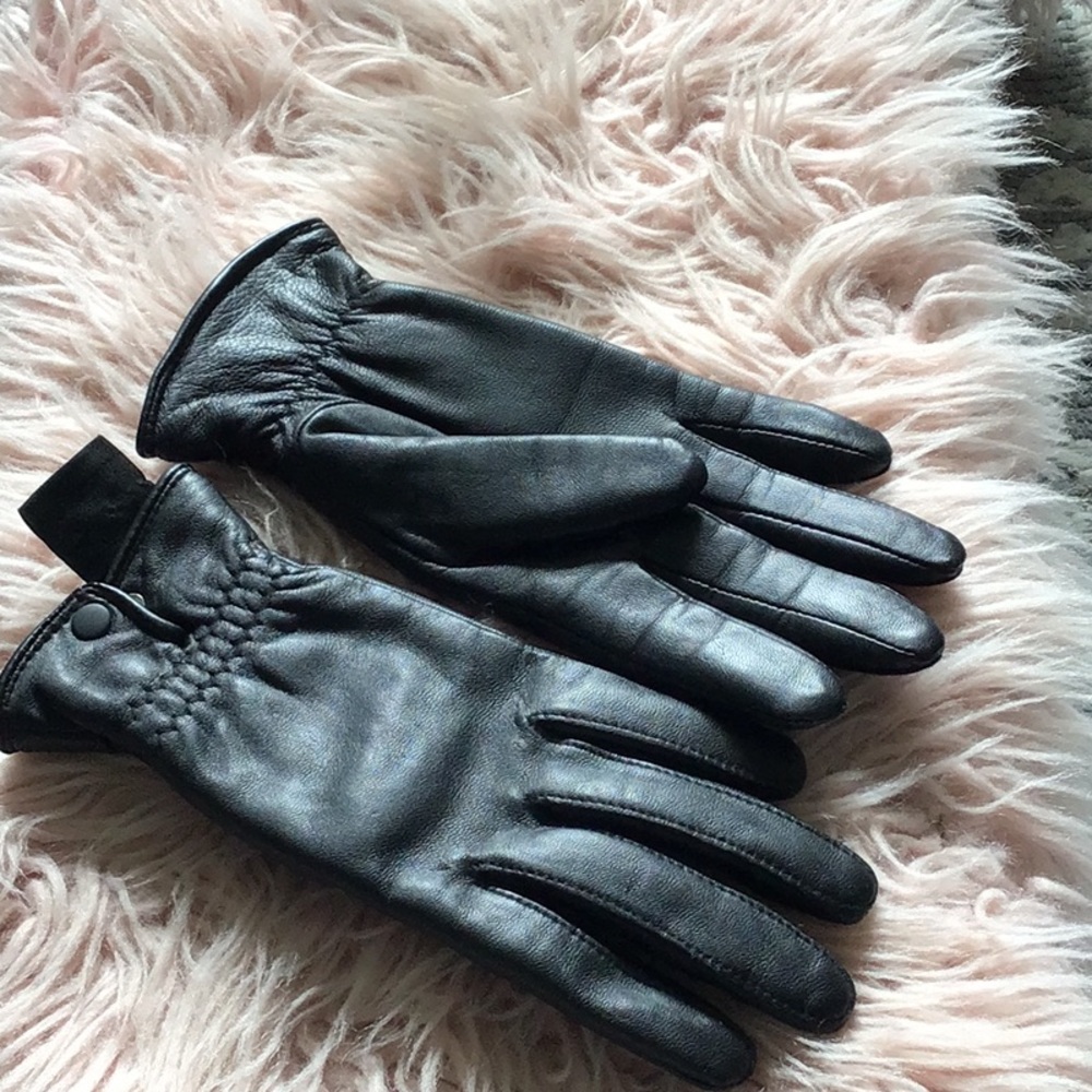 Wilsons Leather Black Gloves